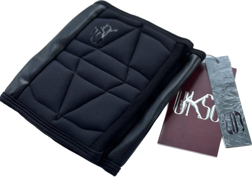 Mesh Knee pads Oksa - Black - OKSA Fashion Polewear