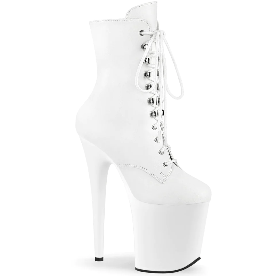 White 2025 pleaser boots