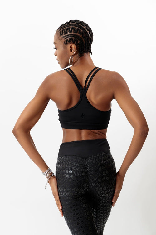 Sticky leggings Carbon - Black - OKSA Fashion Polewear