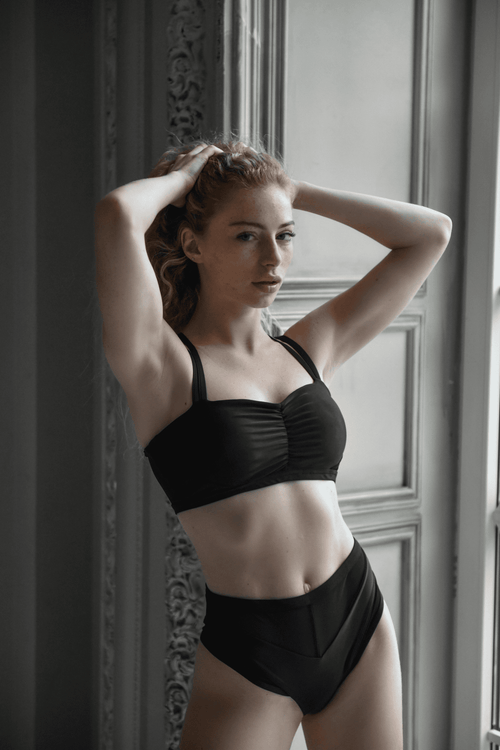 Top Castle - Black - OKSA Fashion Polewear